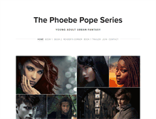 Tablet Screenshot of phoebepope.com